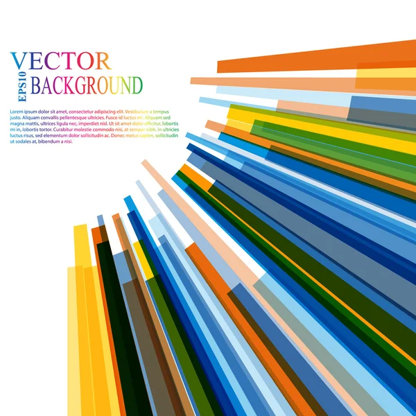 Movendo fundo abstrato colorido — Vetor de Stock