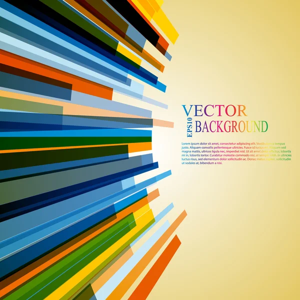 Moving colorful abstract background — Stok Vektör