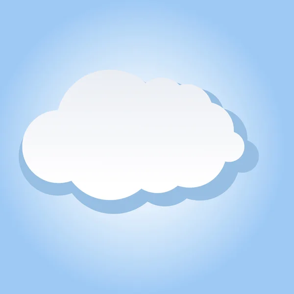 Векторная иллюстрация сбора облаков — стоковый вектор