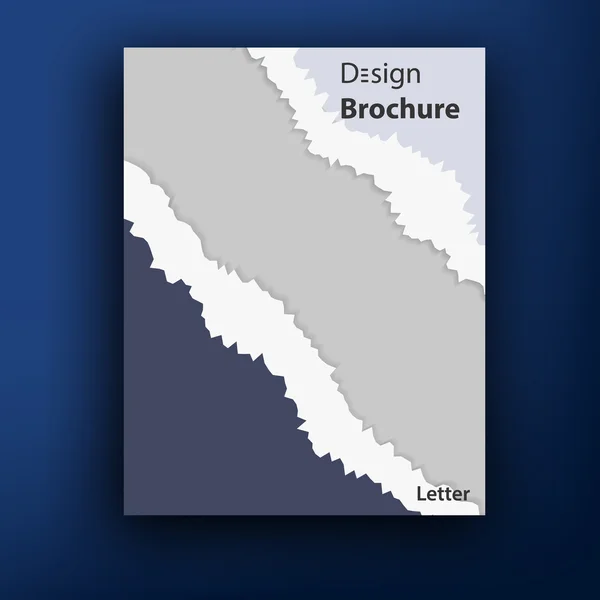 Vector brochure  booklet cover design templates collection — Stock Vector
