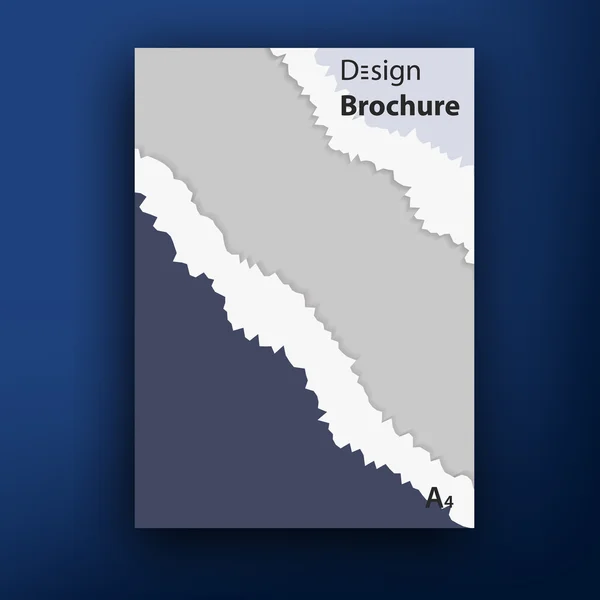 Vector brochure  booklet cover design templates collection — Stock Vector