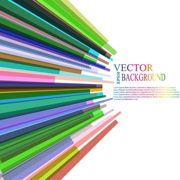 Movendo fundo abstrato colorido — Vetor de Stock