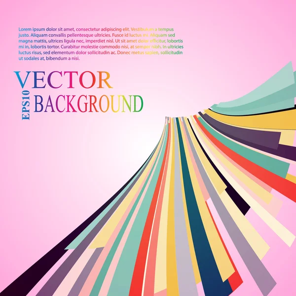 Moving colorful abstract background — Stockvector