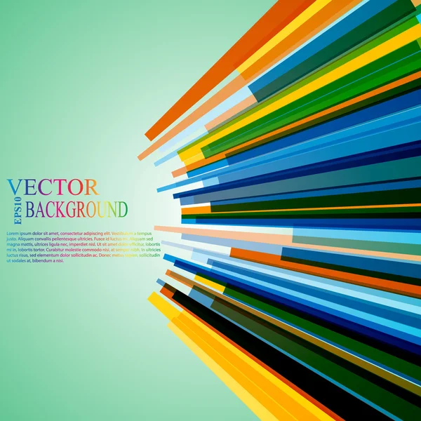 Movimiento fondo abstracto colorido — Vector de stock