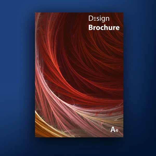 벡터 브로셔-책자 표지 디자인 서식 파일 컬렉션 — 스톡 벡터