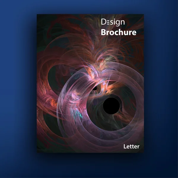 Vector brochure - boekje dekking ontwerp templates-collectie — Stockvector