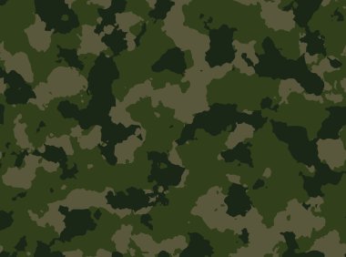 Dikişsiz ormanlık camo tasarlamak vektör.