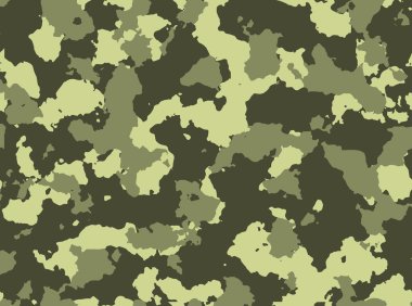 Dikişsiz ormanlık camo tasarlamak vektör.