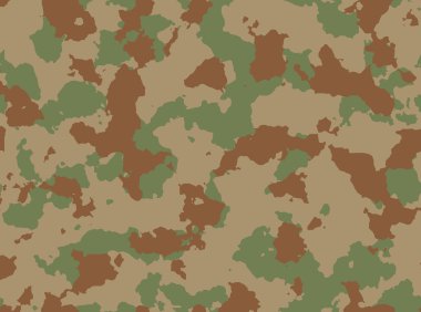 Dikişsiz ormanlık camo tasarlamak vektör.