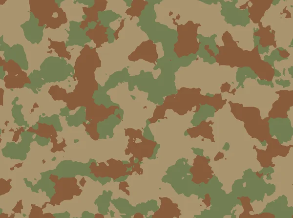 Seamless woodland camo pattern vector. — Stock Vector