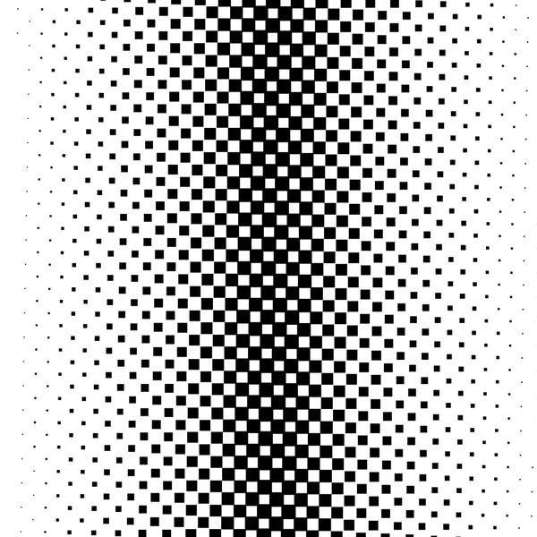 Modèle carré monochrome sans couture — Image vectorielle