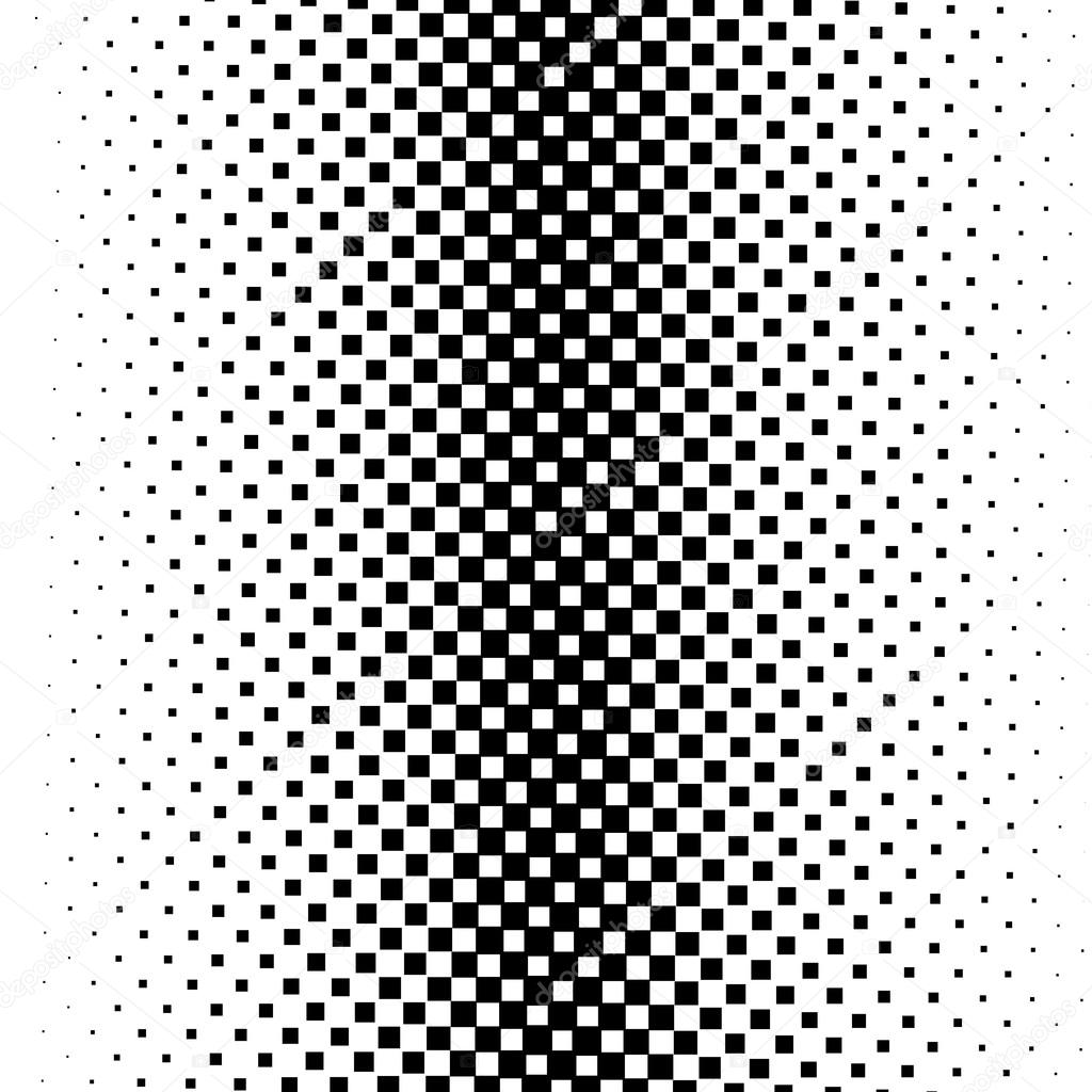 Seamless monochrome square pattern