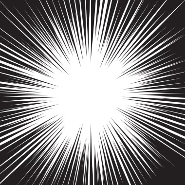 Çizgi roman hız yatay çizgiler arka plan