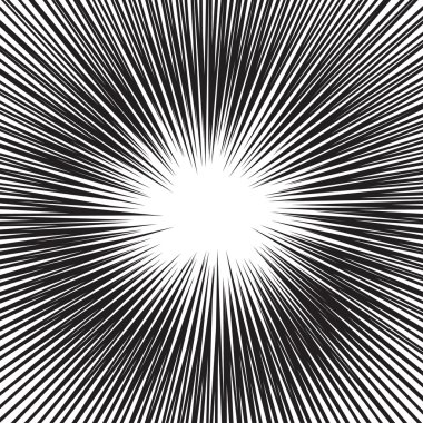 Çizgi roman hız yatay çizgiler arka plan