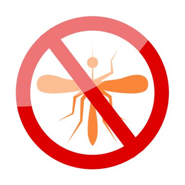 Zika virüs grunge grafik illüstrasyon üzerinde sivrisinek ile.