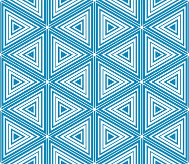 Soyut fantezi ince çizgi altıgen, üçgen geometrik dikişsiz desen. Yaratıcı mozaik, fayans arkaplanı.