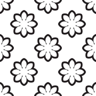 Mandala çiçeğiyle soyut, pürüzsüz desen. Mozaik, fayans, benek. Çiçek arka planı.