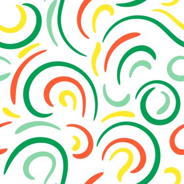 Soyut el çizimi ince çizgi dalgalı ve pürüzsüz desen. Kıvrımlı doğrusal gökyüzü veya denizin dağınık arkaplanı.