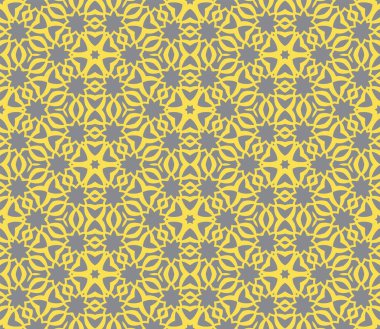 Soyut fantezi, ince çizgi, çiçekli, dikişsiz desen. Yaratıcı mozaik, fayans arkaplanı.