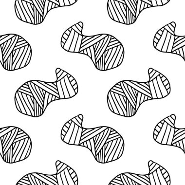 Düz çizgili yuvarlak lekeler, lekeler, geometrik şekiller, arka planda sıçramalar....   