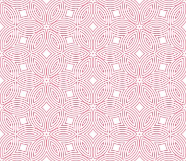 Soyut fantezi çizgili ince çizgili geometrik dikişsiz desen. Yaratıcı mozaik, fayans arkaplanı.