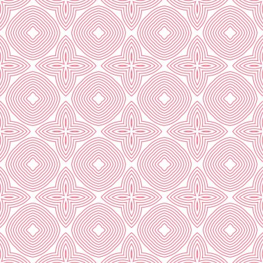 Soyut fantezi çizgili ince çizgili geometrik dikişsiz desen. Yaratıcı mozaik, fayans arkaplanı.