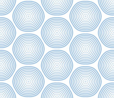 Soyut fantezi çizgili yarım ton, ince çizgi yuvarlak şekiller geometrik dikişsiz desen. Yaratıcı mozaik, fayans arkaplanı.