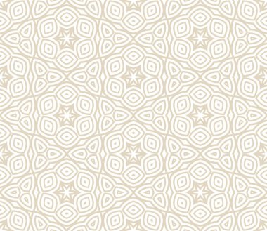 Soyut fantezi çizgili yarım ton, ince çizgi yuvarlak şekiller geometrik dikişsiz desen. Yaratıcı mozaik, fayans arkaplanı.