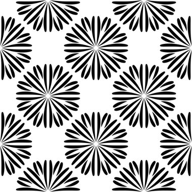 Mandala çiçeğiyle soyut, pürüzsüz desen. Mozaik, fayans, benek. Çiçek arka planı.