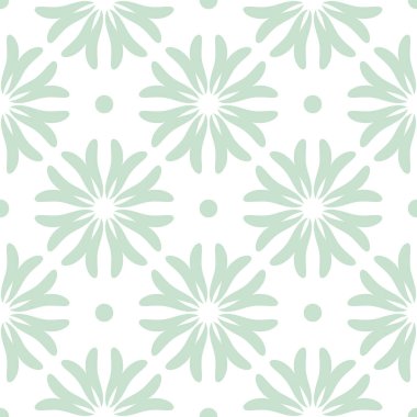 Mandala çiçeğiyle soyut, pürüzsüz desen. Mozaik, fayans, benek. Çiçek arka planı.