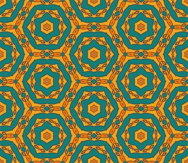 Soyut renkli karalamalı çiçek deseni. Çiçek arkaplan. Mozaik, ince çizgi süslemesi seramiği.