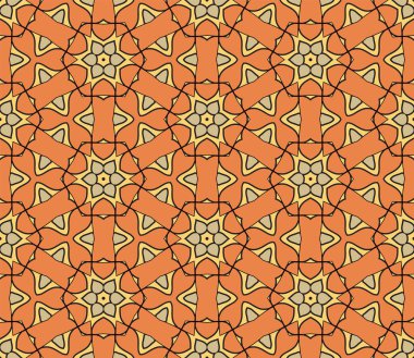 Soyut renkli karalamalı geometrik desen. Çiçek arkaplan. Mozaik, ince çizgi süslemesinin jeo fayansı.