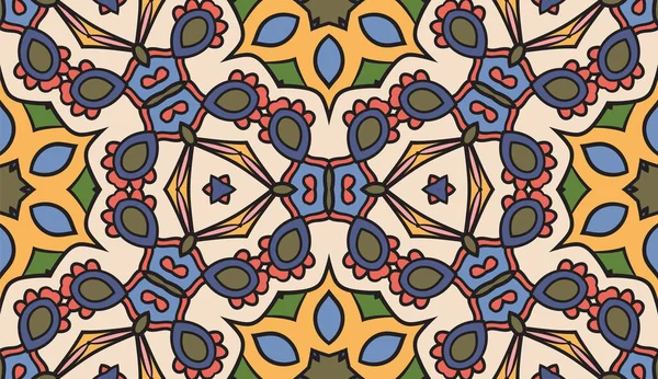 Soyut renkli karalamalı geometrik desen. Çiçek arkaplan. Mozaik, ince çizgi süslemesinin jeo fayansı.