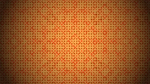 Абстрактний Напівтоновий Орнаментальний Геометричний Фон Поп Арт Карти Стилю Помаранчева — стоковий вектор