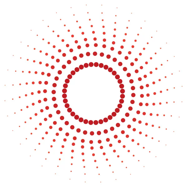 Skærmtryksmønster Strålende Ramme Abstrakt Vortex Cirkulært Mønster Pop Art Runde Stock-illustration