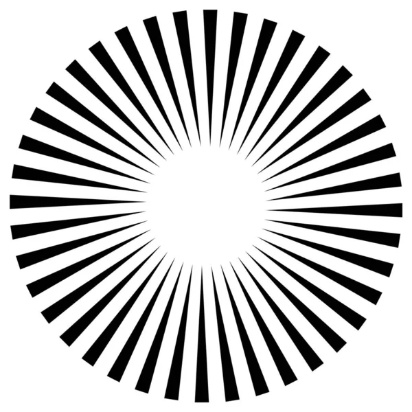 Yıldız, yuvarlak element, yarım ton ışınları beyaz arkaplanda izole edilmiş. Siyah logo. Geometrik şekil. 
