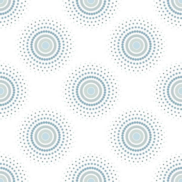 Sérigraphie Motif Sans Couture Vortex Abstrait Rayonnant Modèle Circulaire Pop — Image vectorielle