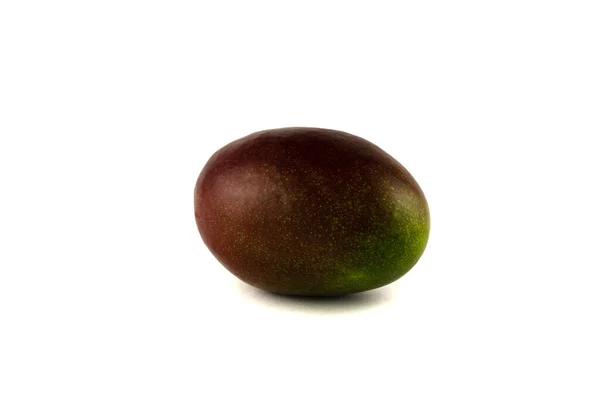 Südliche Mango Großaufnahme Isoliert Auf Weißem Hintergrund — Stockfoto