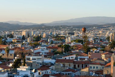 Yukarıdan eski Limasol şehri