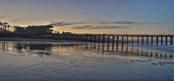 Low tide under dawn sky — Stock Photo, Image