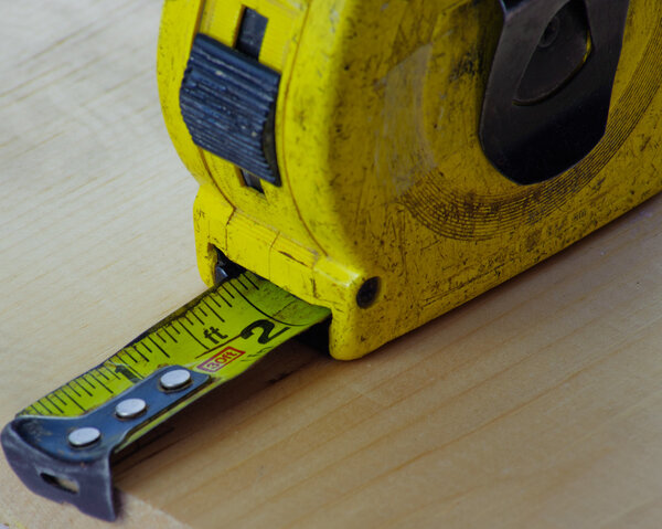 Carpenters trusty tape measure