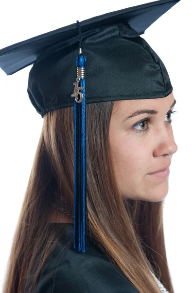 Gymnasiast blickt in die Zukunft — Stockfoto