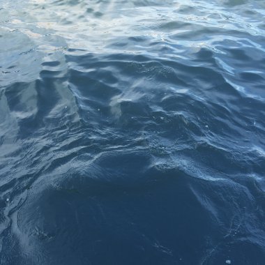 Deniz dalgası yakın, alçak açı görünümü 