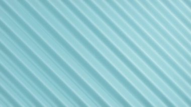 3D animation of bright blue abstract background motion lines. Video 4k 3d rendering for backdrop, business presentation. Pattern of geometric shapes. Building interior modern architectural design.