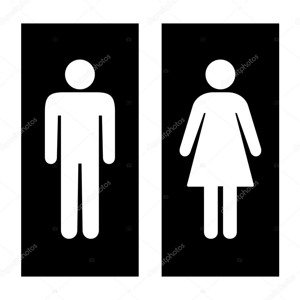 Man And Lady Toilet Sign Vector Stock Yayha 63446627 Man And Lady Toilet Sign Vector Stock