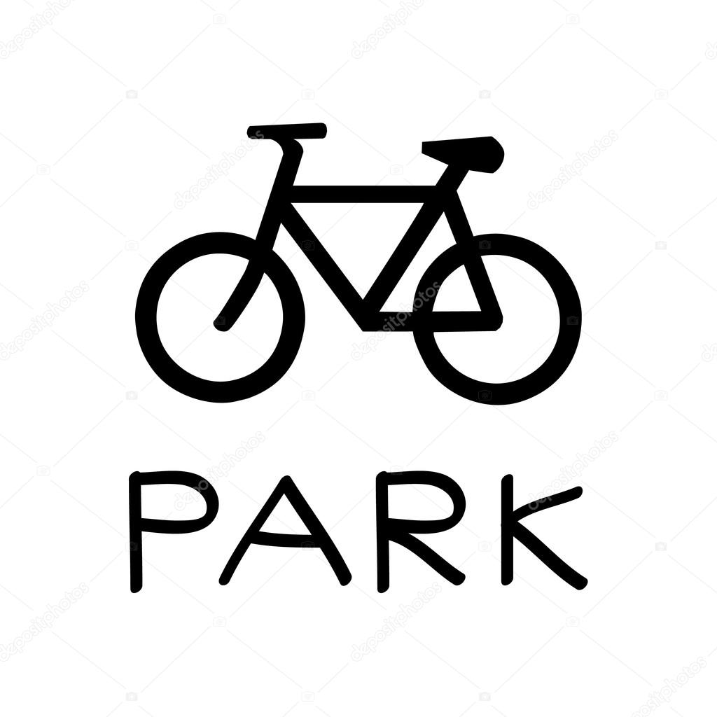 Vector bicycle parking sign, Illustration EPS10 — Stock Vector © yayha