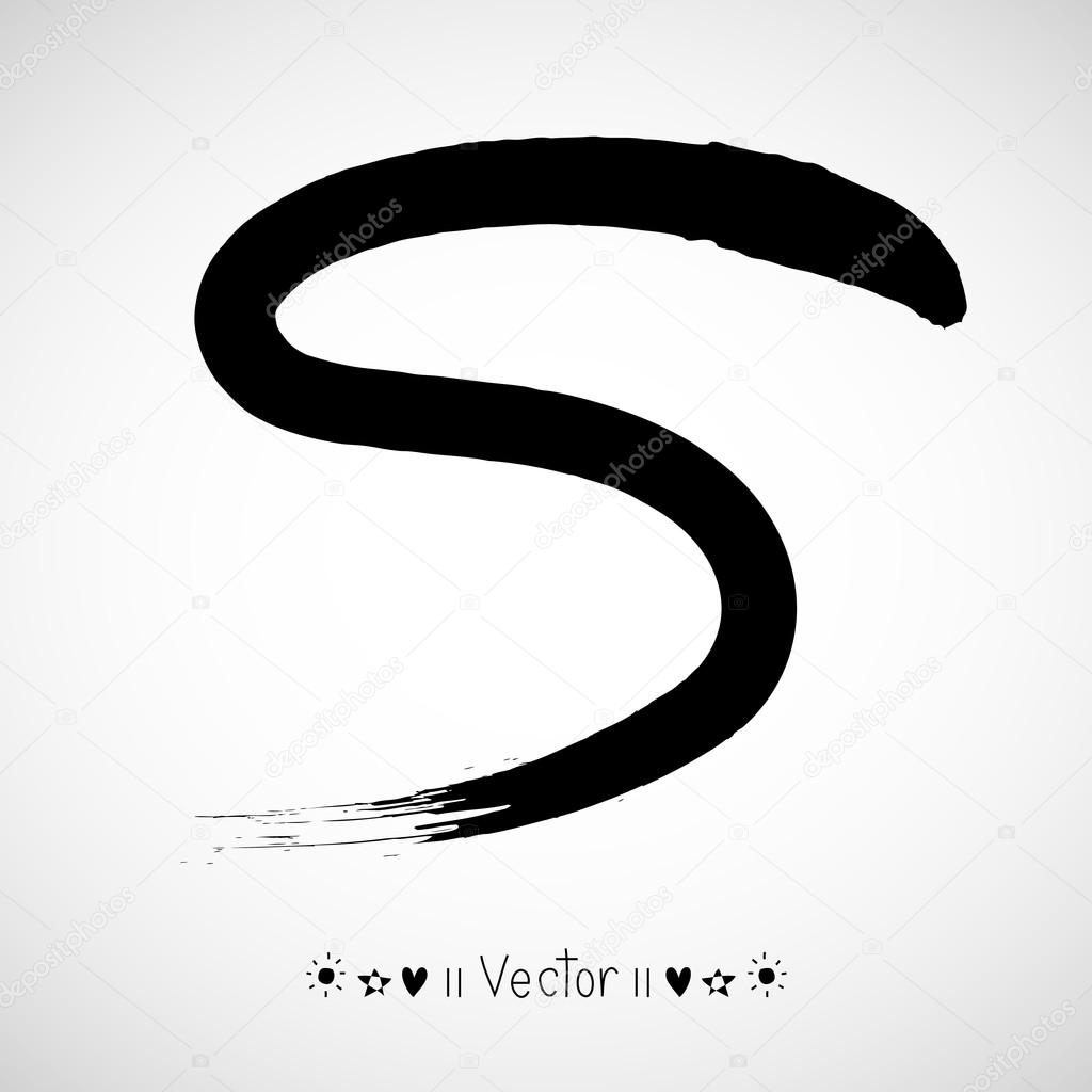 Vector set of Black ink vector stains, Illustration EPS10