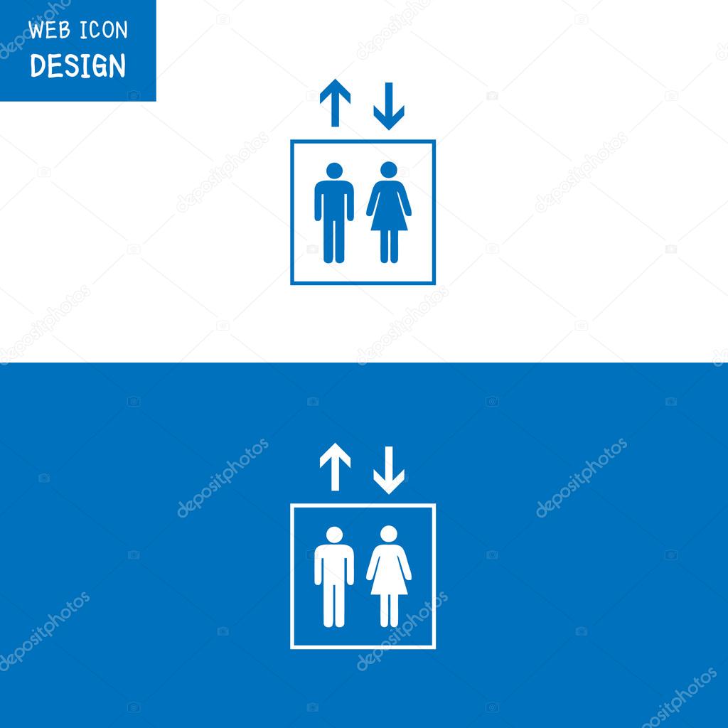 vector elevator sign elevator sign object elevator sign picture
