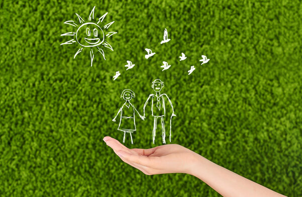 Страхование семейной жизни, защита семьи, семейных концептов.
