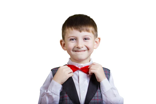 Happy,excited joyful little boy — Stock Photo, Image